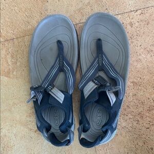Keen Navy and Gray Sandals